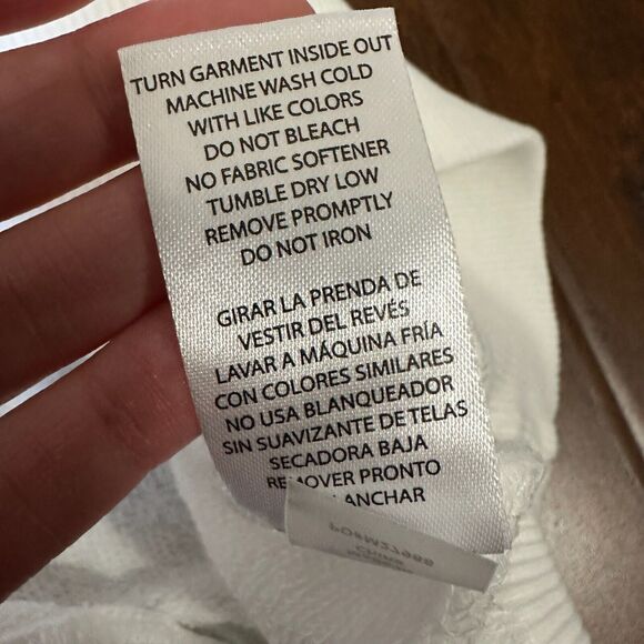 WILDFOX Getting Acquainted Sommers Sweatshirt Vanilla Graphic Print NWT - Picture 10 of 12